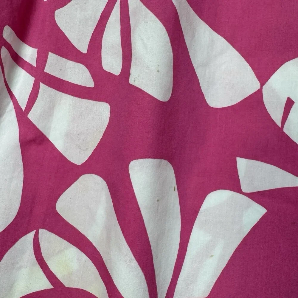 Lilly Pulitzer Adrianna Daquari Pin Sundress Girl 8‎ Pink White Floral Hawaiian